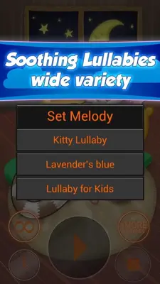 Kitty Lullaby Music for Kids android App screenshot 3